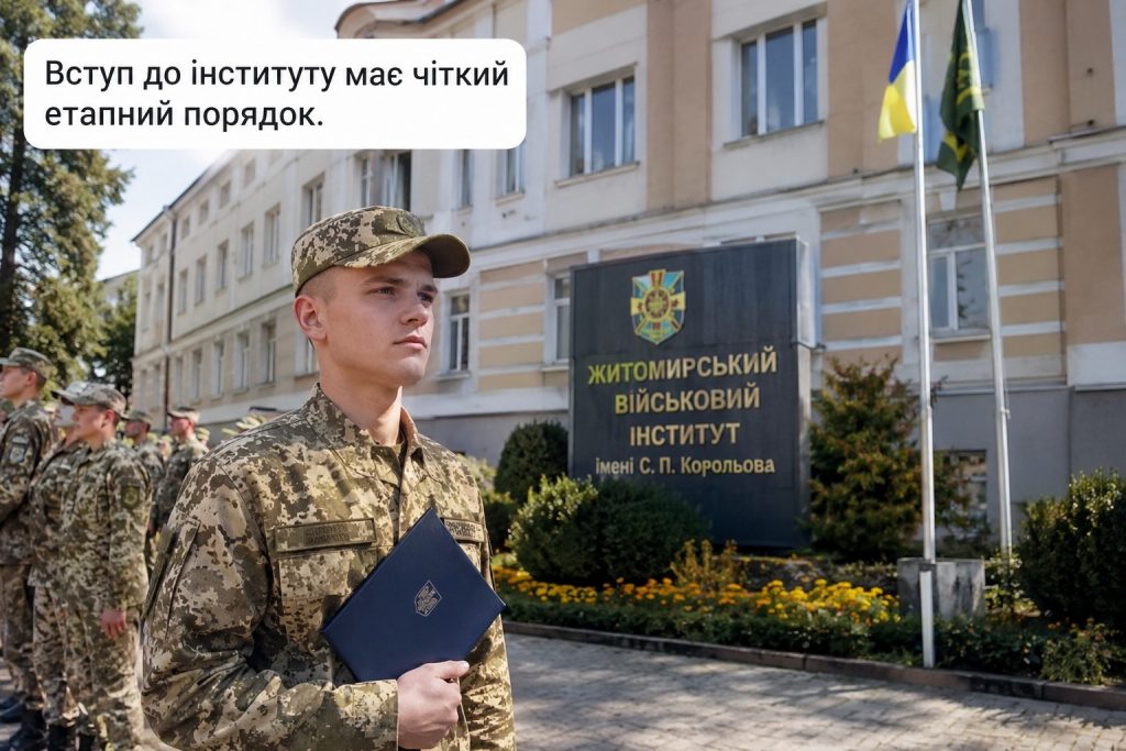 Житомирський військовий інститут 2026: вступ, спеціальності, ЦВУС та вимоги до абітурієнтів