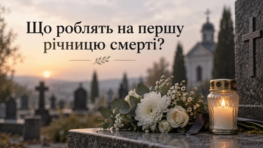 Що треба робити на рік після смерті: поминальний обід, молитва та відвідування могили