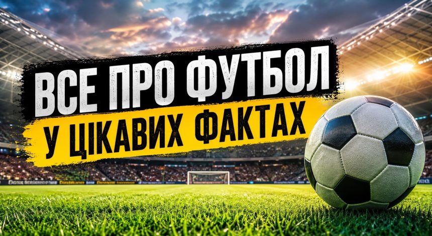 Цікаві факти про футбол: походження гри, світові рекорди та неймовірна статистика