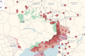 Карта бойових дій в Україні 3-4 серпня 2026: де дивитися онлайн і що показує фронт сьогодні