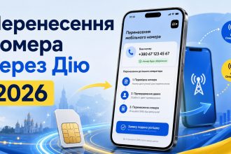 Як змінити мобільного оператора через Дію у 2026 році та зберегти старий номер: покрокова інструкція