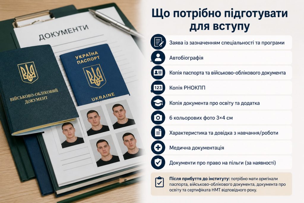 Житомирський військовий інститут 2026: вступ, спеціальності, ЦВУС та вимоги до абітурієнтів