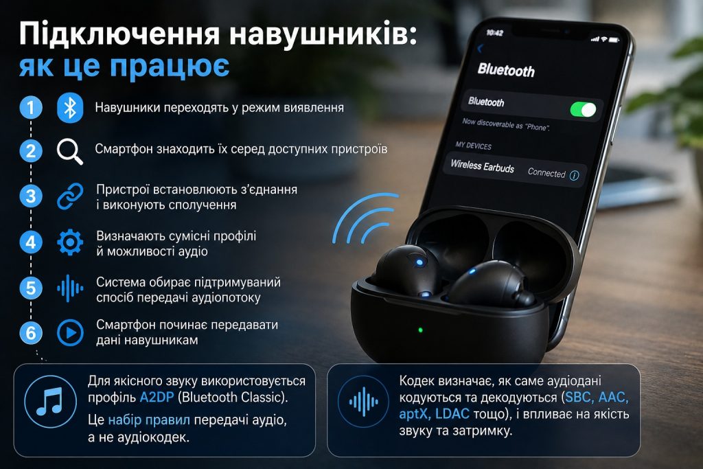 Як працює Bluetooth простими словами: як смартфон передає звук у навушники без дротів