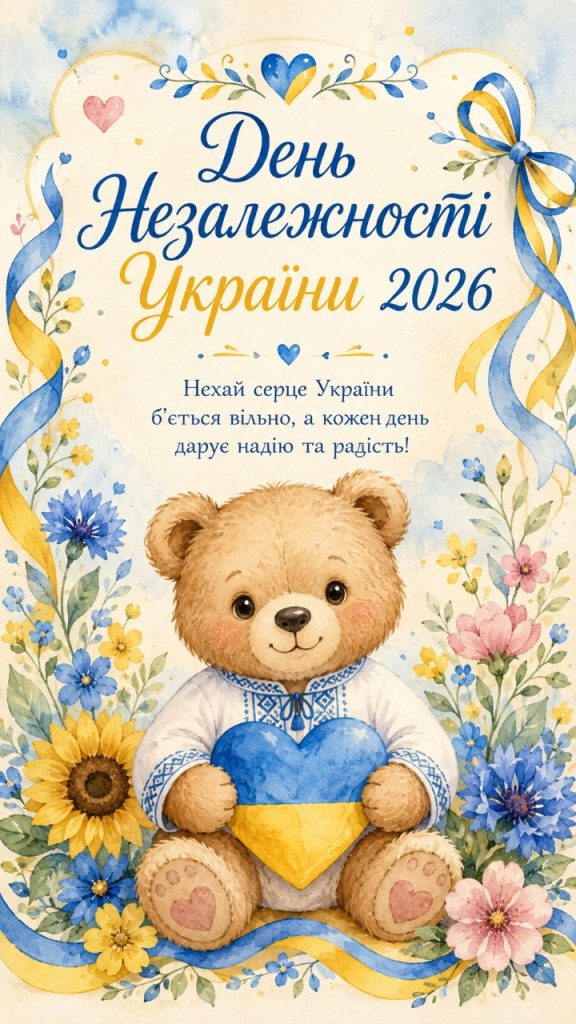 День Незалежності України 2026: картинки, СМС, побажання прозою та листівки