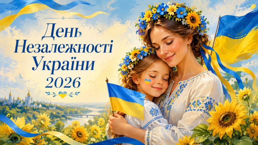 День Незалежності України 2026: картинки, СМС, побажання прозою та листівки