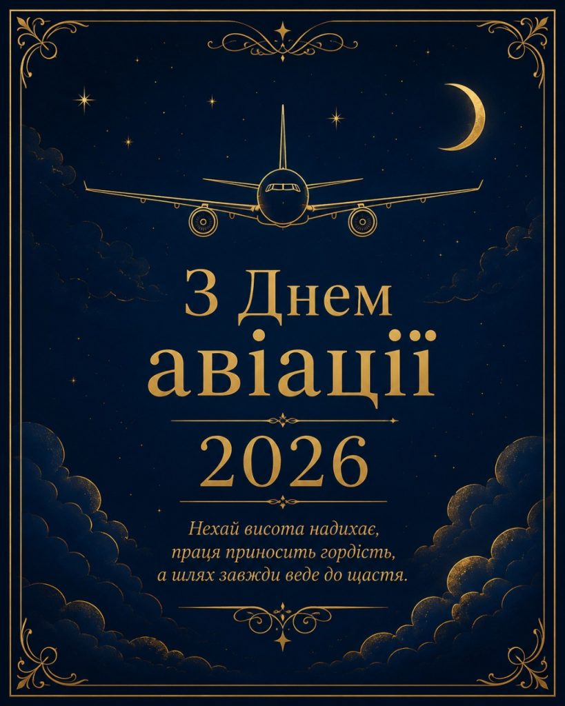 День авіації України 2026: картинки, СМС, побажання прозою та листівки