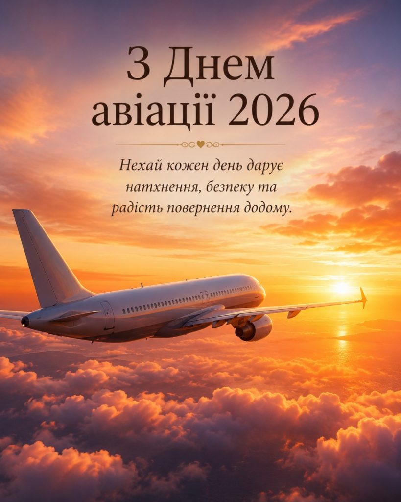 День авіації України 2026: картинки, СМС, побажання прозою та листівки