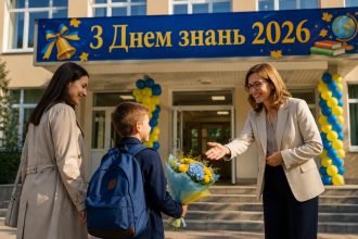 Картинки з 1 вересня 2026: привітання для школярів, батьків і вчителів українською