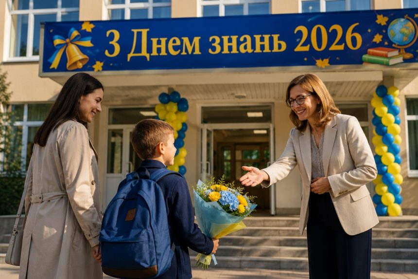 Картинки з 1 вересня 2026: привітання для школярів, батьків і вчителів українською