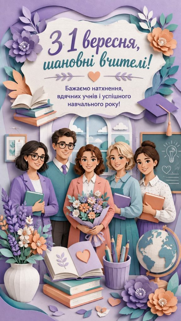 Що побажати вчителям на початок навчального року