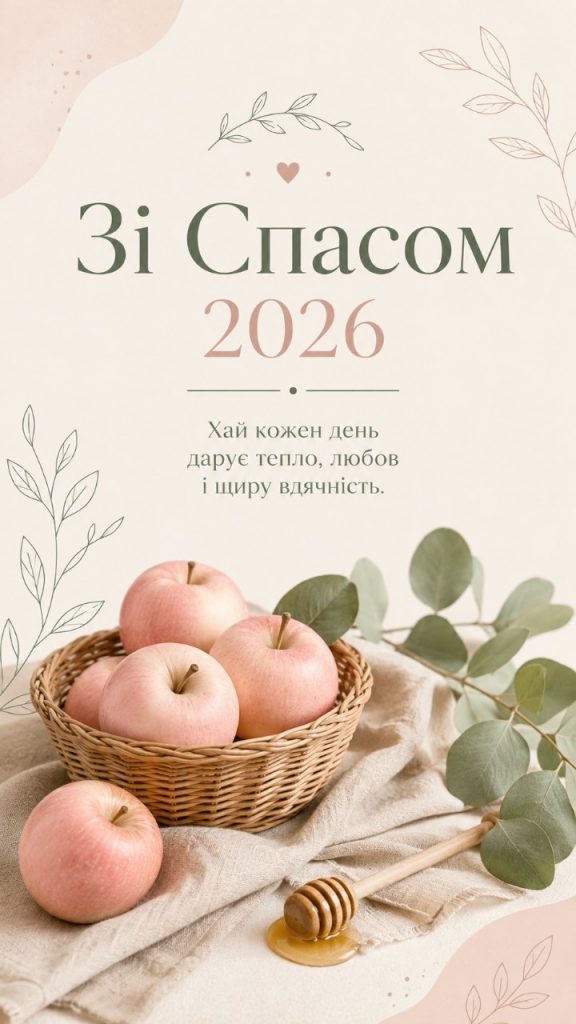 Преображення Господнє та Яблучний Спас 2026: милі картинки, побажання та листівки