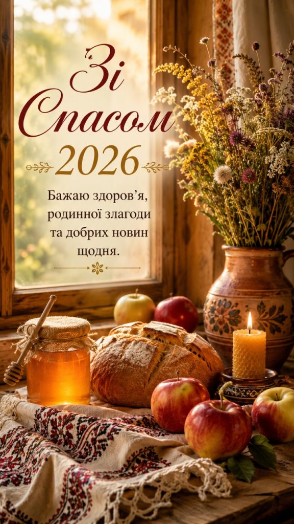 Преображення Господнє та Яблучний Спас 2026: милі картинки, побажання та листівки