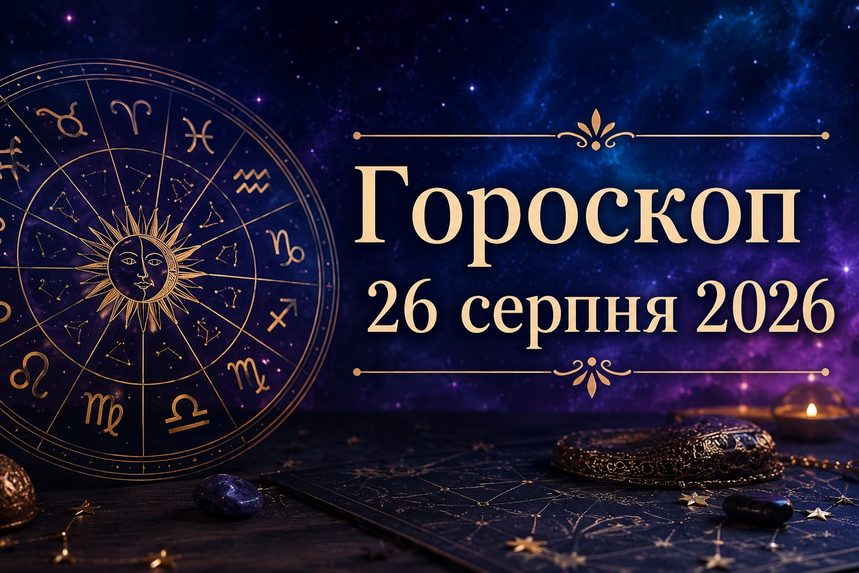 Гороскоп на сьогодні, 26 серпня 2026, для всіх знаків Зодіаку: кохання, гроші та робота