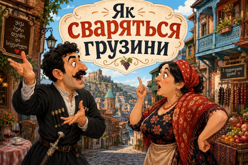 Як лаються в Грузії: грузинські матюки, образи та їх значення