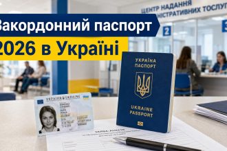 Що треба для закордонного паспорта в Україні 2026: документи для дорослих і дітей, правила оформлення та ціна