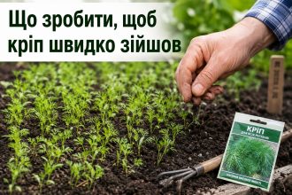Як сіяти кріп, щоб швидко зійшов: замочування насіння та секрет зелені до осені