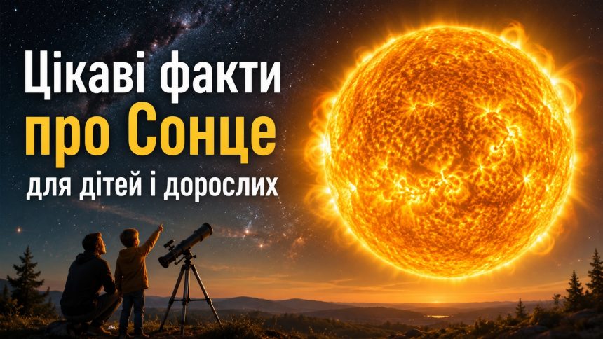 Цікаві факти про Сонце: температура, склад, водневий синтез, цикл 11 років і майбутнє зірки