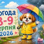 Погода на вихідні, 8-9 серпня 2026, в Україні: прогноз синоптиків та коли очікувати похолодання