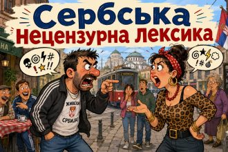 Сербські лайливі слова: матюки з перекладом і вимовою українською