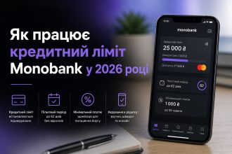 Кредитний ліміт Monobank 2026: пільговий період, відсотки, як збільшити та погасити