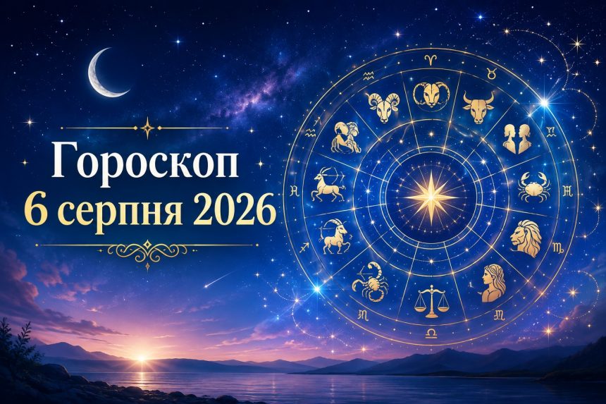 Гороскоп на сьогодні, 6 серпня 2026, для всіх знаків Зодіаку: кохання, гроші та робота