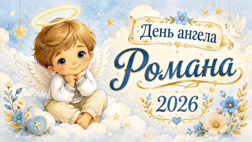 День ангела Романа 2026: добрі картинки, СМС, побажання прозою та листівки українською