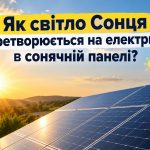 Як працює сонячна батарея: як світло перетворюється на електрику простими словами