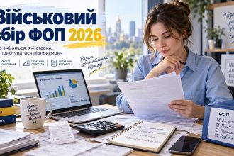Військовий збір для ФОП 2 і 3 групи у 2026 році: ставка, терміни сплати та штрафи