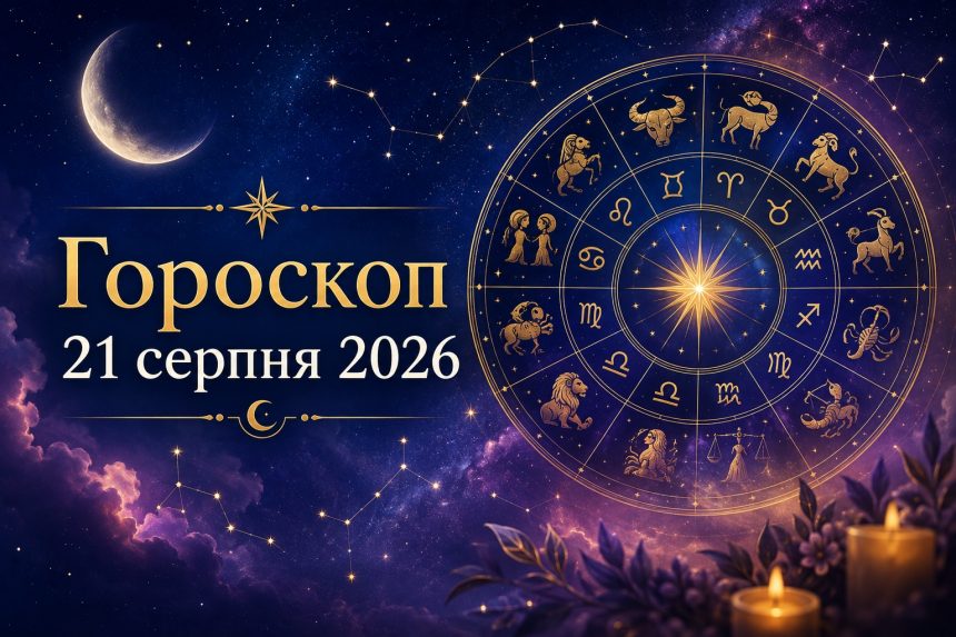 Гороскоп на сьогодні, 21 серпня 2026, для всіх знаків Зодіаку: кохання, гроші та робота