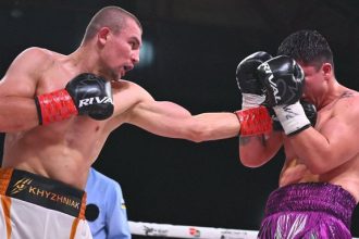 Хижняк переміг Палаціо: українець здобув WBA Gold