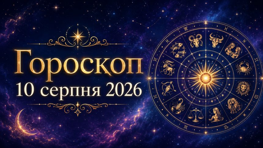 Гороскоп на сьогодні, 10 серпня 2026, для всіх знаків Зодіаку: кохання, гроші та робота