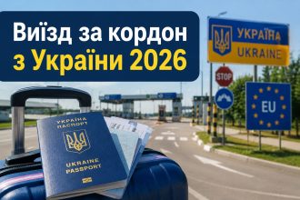 Хто може виїхати за кордон у 2026 році: документи, бронювання та правила для чоловіків