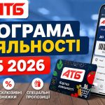 Як працює програма лояльності АТБ у 2026 році: картка, застосунок, знижки та як їх отримати