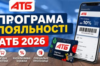 Як працює програма лояльності АТБ у 2026 році: картка, застосунок, знижки та як їх отримати