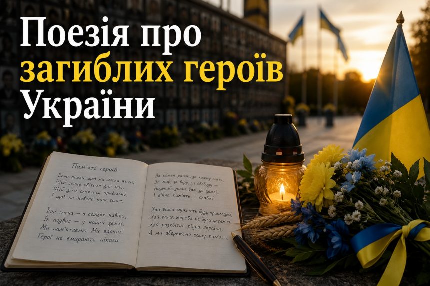 Вірші про загиблих героїв України: Костенко, Жадан, Малкович та інші автори