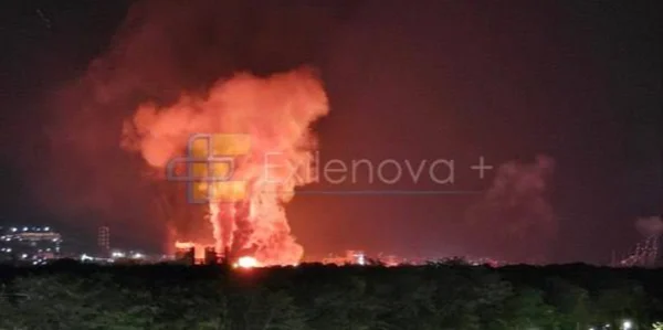Атака дронів на Новоросійськ: у порту спалахнули пожежі