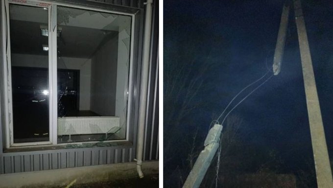 Атака дронів на Черкащину пошкодила будинки та електромережу