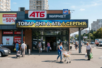 Товар дня в АТБ 5 серпня 2026 — що можна купити сьогодні зі знижкою до 50%