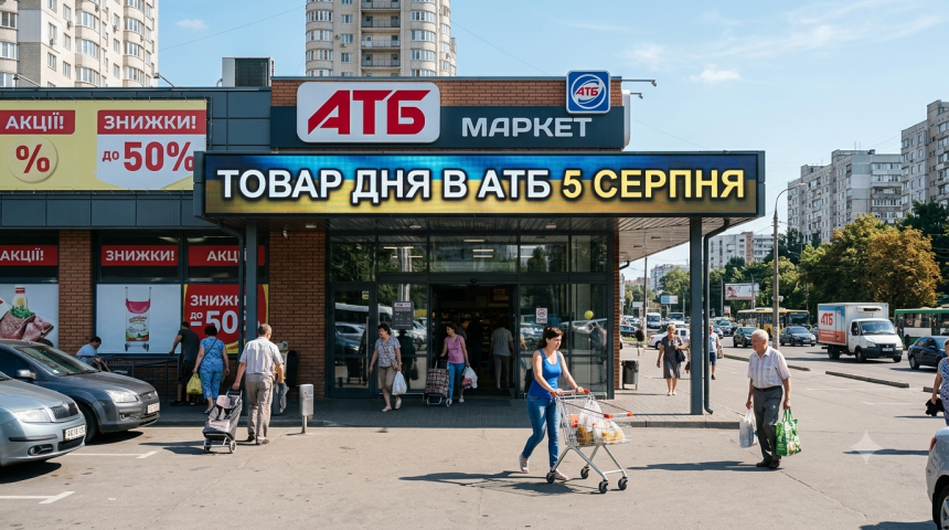 Товар дня в АТБ 5 серпня 2026 — що можна купити сьогодні зі знижкою до 50%