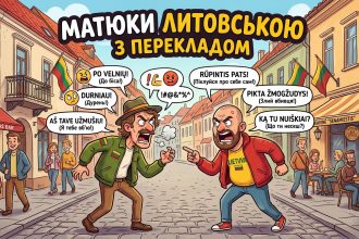 Як матюкаються в Литві: популярні матюки литовською та їх значення
