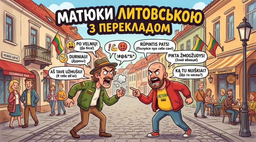 Як матюкаються в Литві: популярні матюки литовською та їх значення
