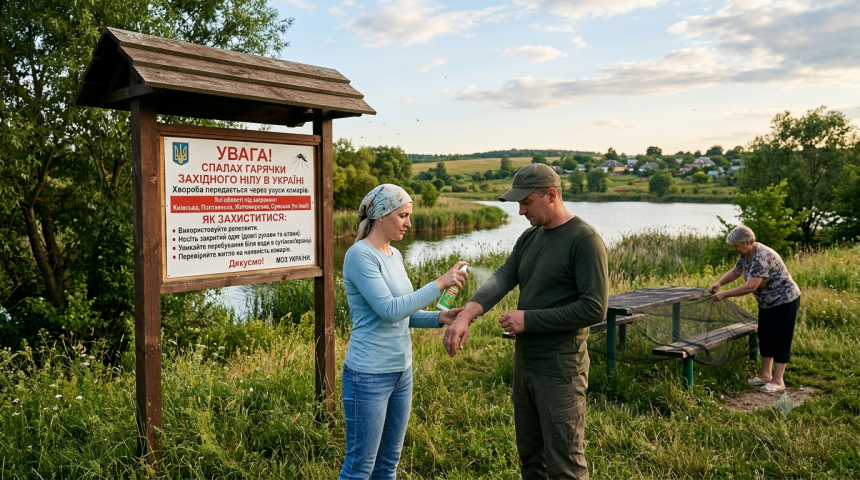 В Україні зафіксували гарячку Західного Нілу: які області під загрозою та як захиститися від зараження