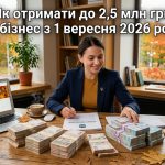 З 1 вересня українцям даватимуть до 2,5 млн грн на бізнес: як отримати грант «Власна справа»