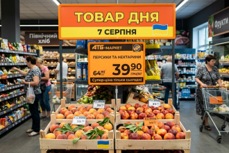 Товар дня в АТБ 7 серпня 2026 — що можна купити сьогодні зі знижкою до 50%