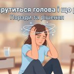 Що робити, якщо крутиться голова: перші дії, причини та коли звертатися до лікаря
