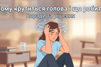 Що робити, якщо крутиться голова: перші дії, причини та коли звертатися до лікаря