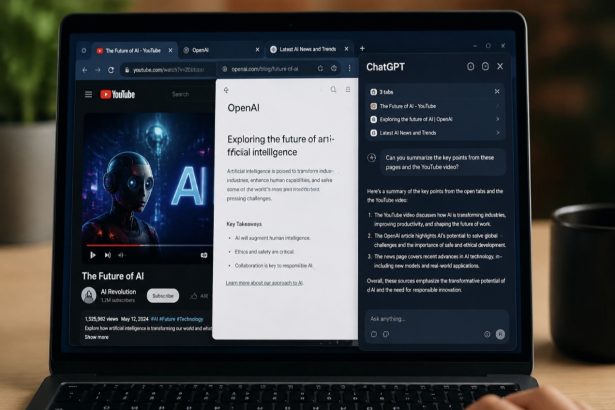 Що вміє новий ChatGPT у Chrome — як ШІ читає вкладки браузера та допомагає працювати з онлайн-контентом