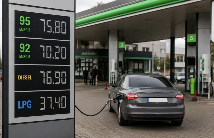 Ціни на бензин, дизель і газ в Україні 3 серпня 2026 року: скільки коштує пальне на АЗС сьогодні