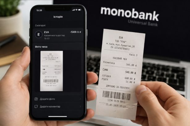 Контроль витрат став простішим: у monobank запрацювала функція додавання фото чеків до транзакцій