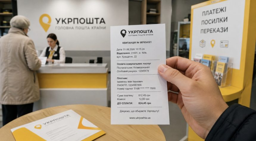 «Укрпошта» почала друкувати персональні дані на чеках — чому це сталося, що тепер зазначають у квитанціях та чому їх не можна викидати